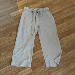 Loft Cropped Wide Leg pants